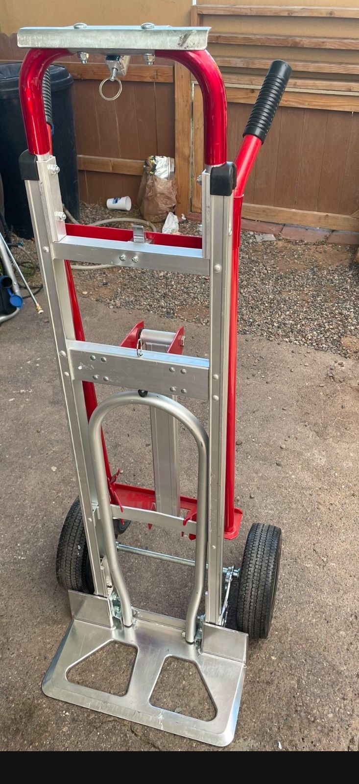 Milwaukee 1,000 lbs. Capacity 4-in-1 Hand Truck Dolly