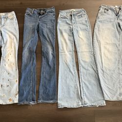 Womens Size 24/25 Jean Bundle 