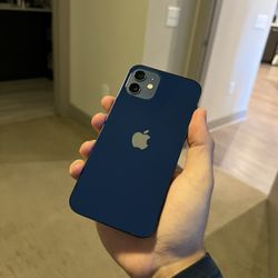 iPhone 12 Blue 64gb AT&T Cricket