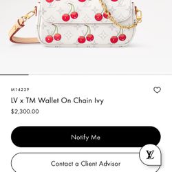 LV x TM Wallet On Chain Ivy
