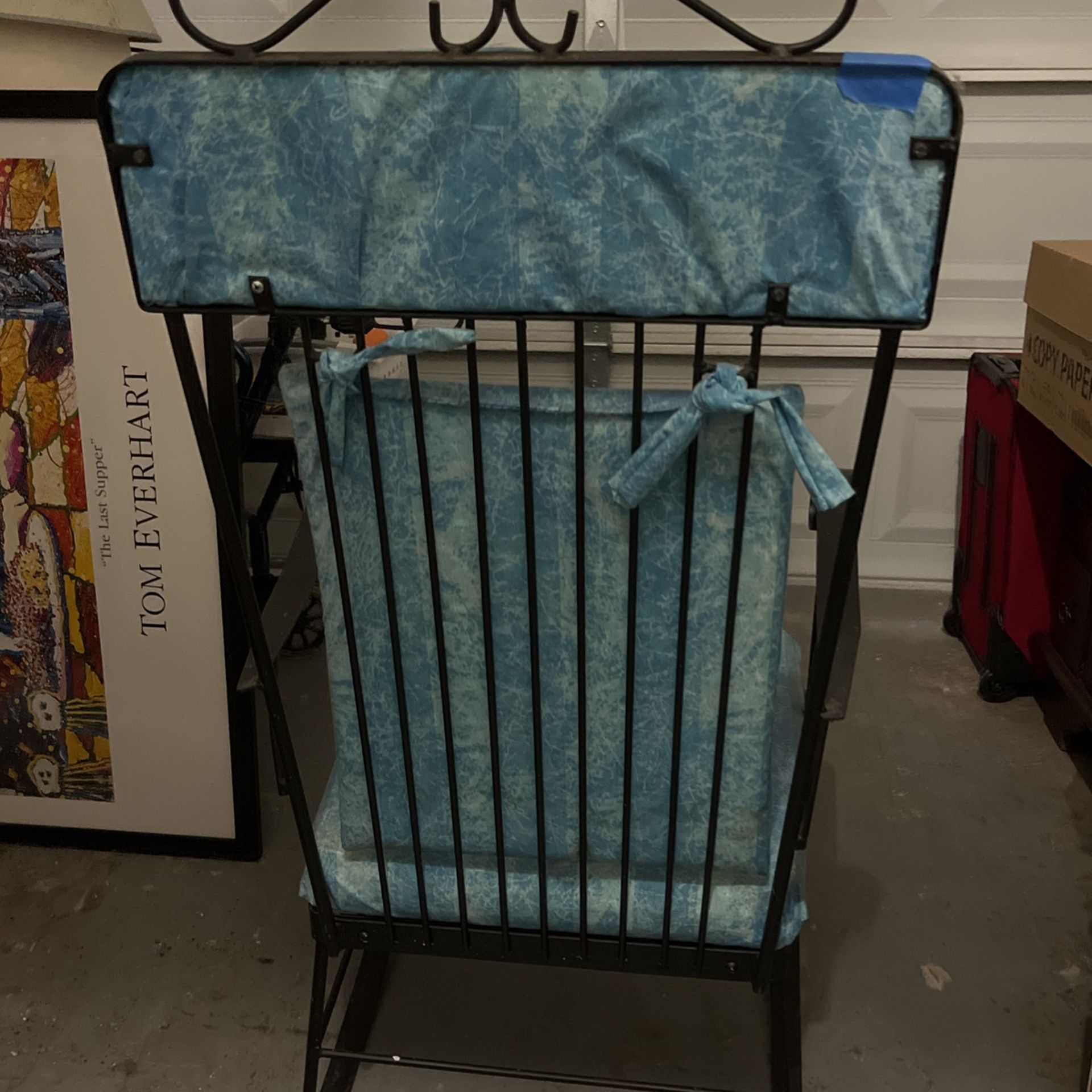 Wrought Iron Rocking Chair for Sale in Boca Raton, FL - OfferUp