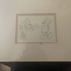 1934  Steamroller Mickey Mouse Scetch Still In Packaging 