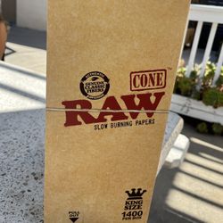 King Size Pk Of 1400 Raw Cones
