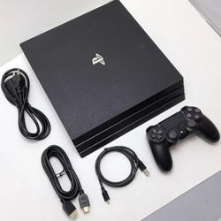 Sony PlayStation 4 Pro 2TB Black Video Game System 4K Console PS4 PRO Bundle