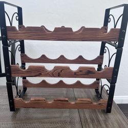 3 Tier stackable wine rack