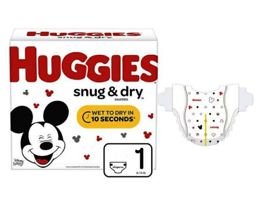 Huggies Snug & Dry Diapers size 1