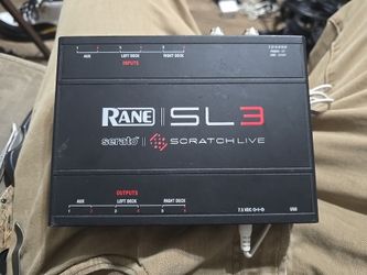 Rane SL3 Serato Scratch Live Interface