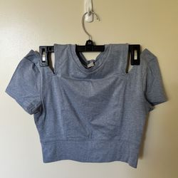 Forever 21 Blue workout set 