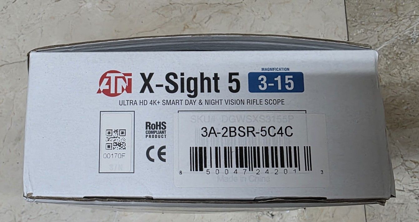 ULTRA HD 4K+ SMART DAY & NIGHT VISION RIFLE SCOPE