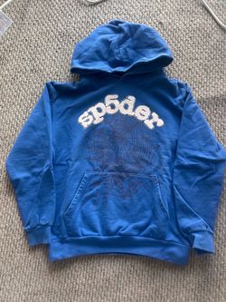 Blue Sp5der Hoodie