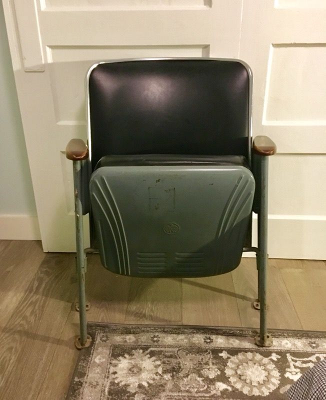 Vintage Movie Theater Seat Heywood Wakefield 1930s-40s