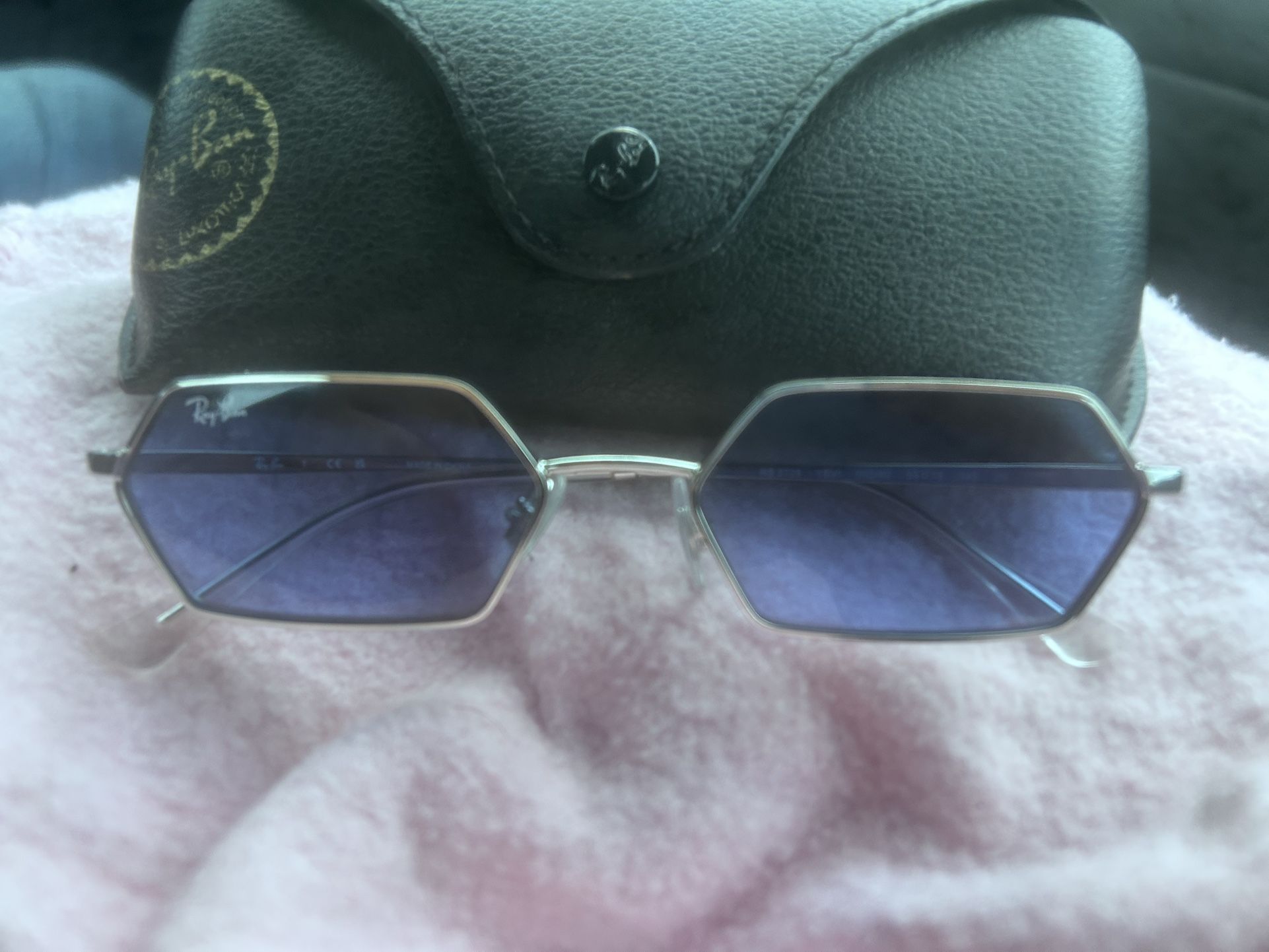 Ray Band Glasses Blue Unisex