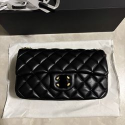 Designer Coco Quilted Lether Handbag