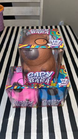 Capy Smoosh-a-Bara Squishy Toy capybara squishy