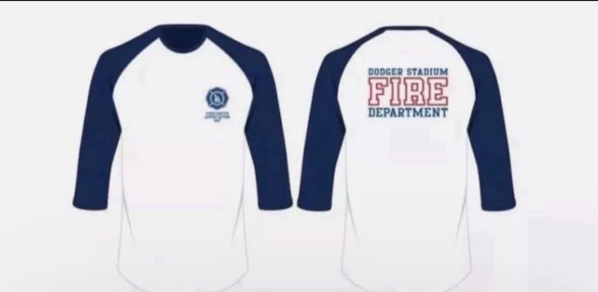 🚨LA DODGERS “ FIREFIGHTER APPRECIATION NIGHT” SHIRT IN SIZE XL 2024 🚨