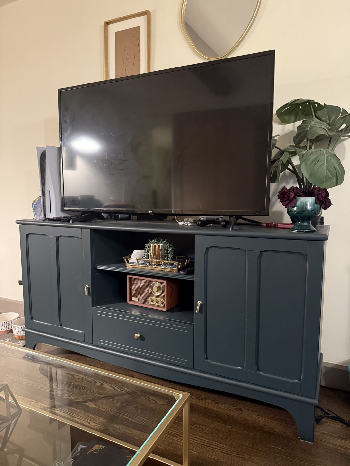 IKEA TV stand and Free TV