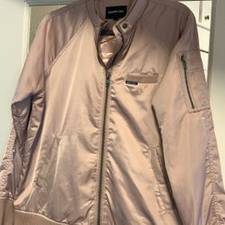 Members Only Satin Bomber Jacket Large Great Condition 