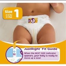 Parents choice Diapers size 1