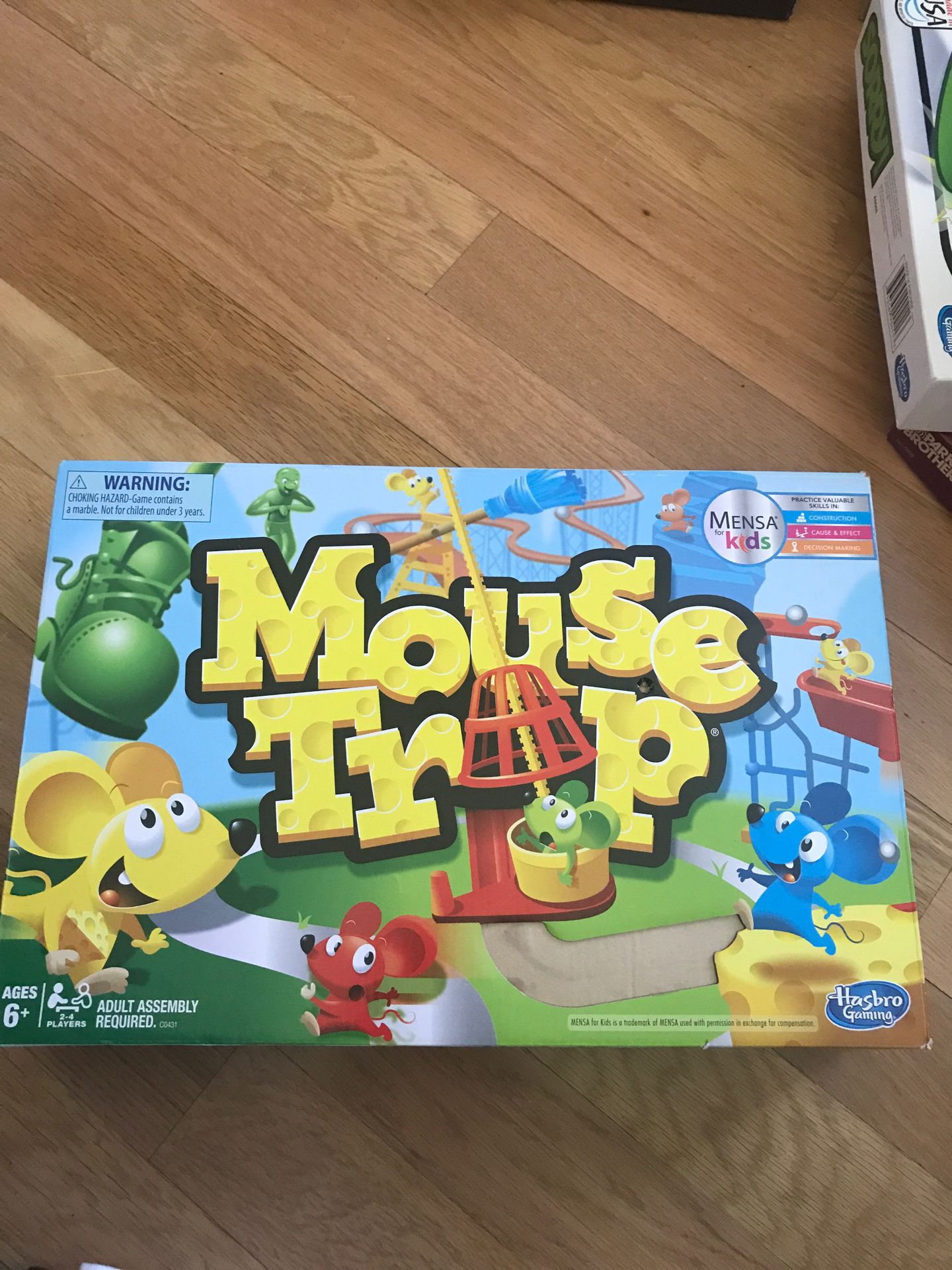 Mouse trap Hasbro board game for family and kids