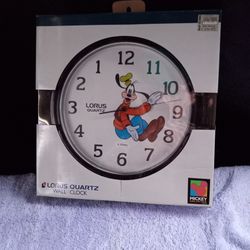 Goofy Battery Operated Clock