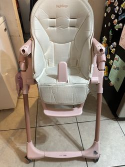 Peg Perego Prima Pappa Zero 3 High Chair - Rose Pink