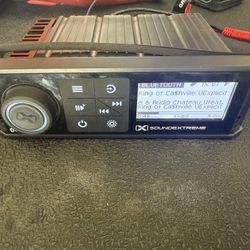 EcoXgear Sound Extreme 1 Din Marine Radio 