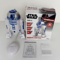 Disney Star wars R2-D2 Remote Control age 8+ RC 27 mhz,high speed Works