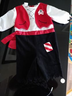 Pirate halloween 12 months custome