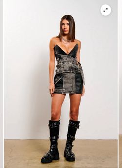 Cute Jean Black Set