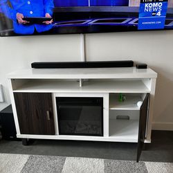 Wayfair Entertainment Center With Fire And Heat Setting