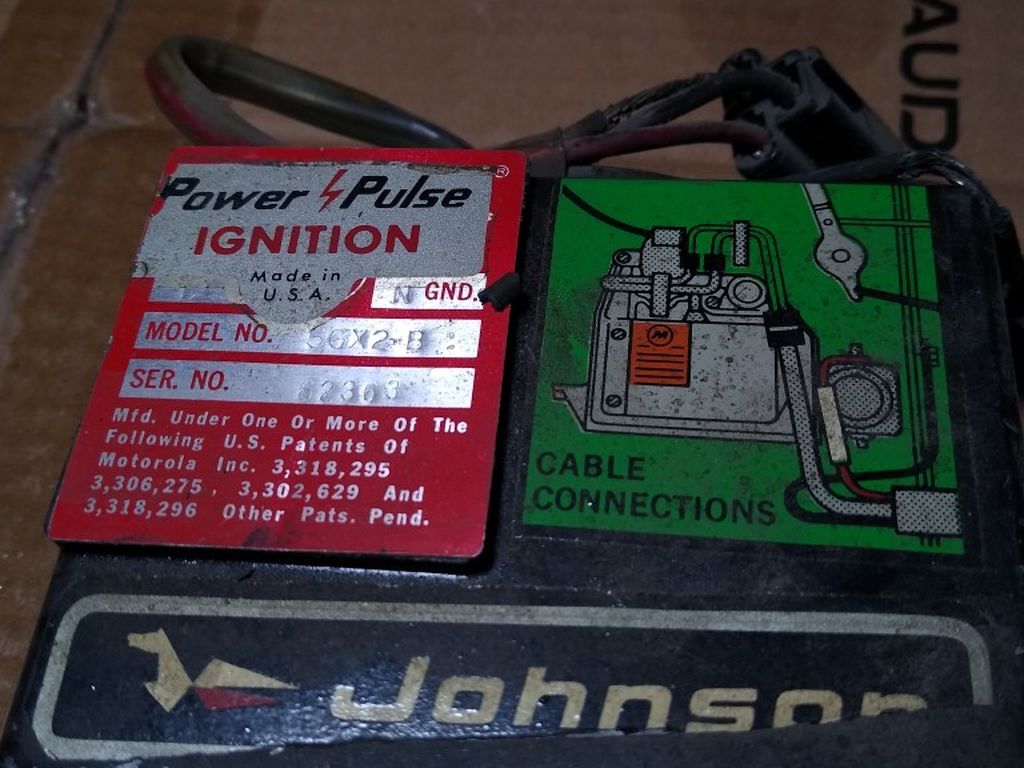 Johnson boat ignition pulse pack outboard omc