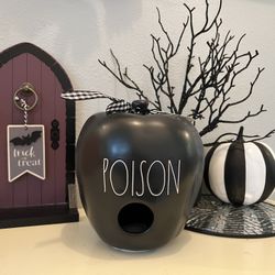 Rae Dunn “Poison” apple 