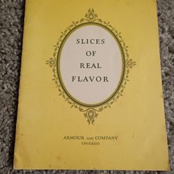 Vintage Slices Of Real Flavor Book