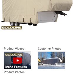 RV Cover (5th Wheel 30-32’ Toy Hauler)