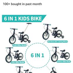 Toddlers 6 In 1 Bike