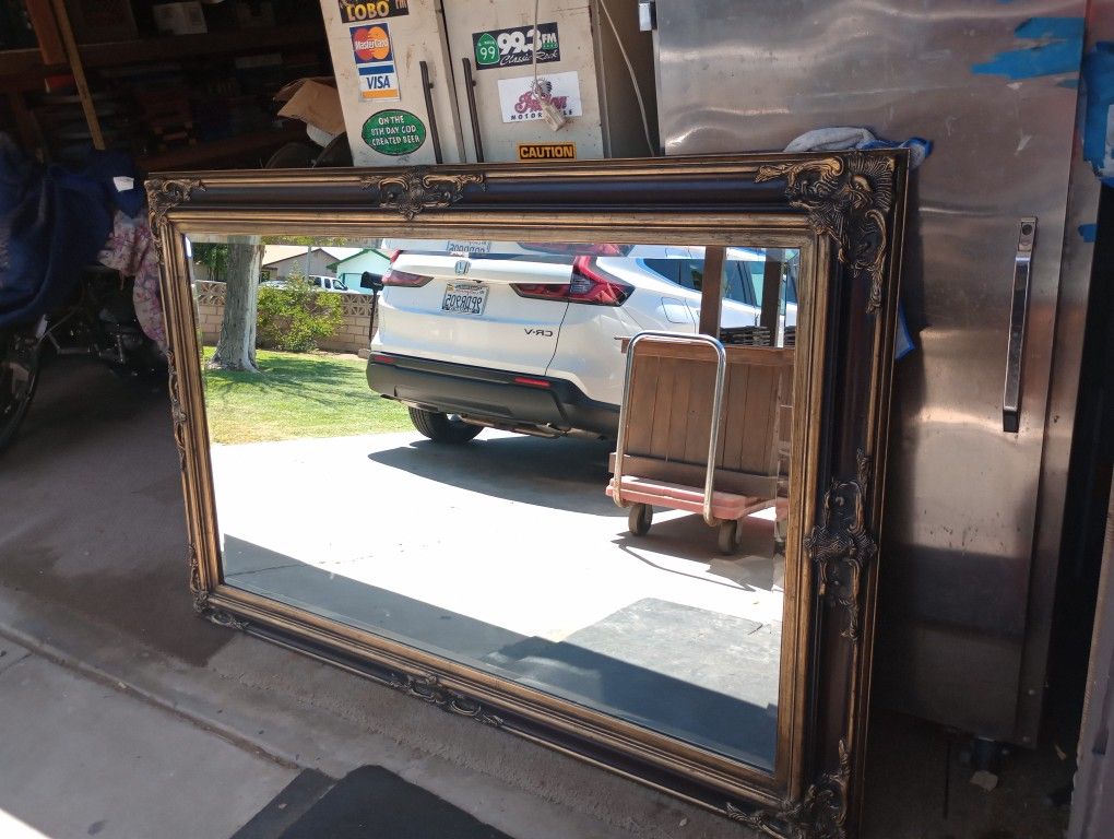 Large Antique Mirror