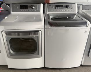 LG~📢📢🔥 Top Load Washer and Dryer⚡️Electric set in excellent condition