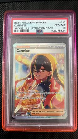 Carmine Special Illustration Rare Pokemon (2024) Twilight Masquerade