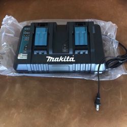 Dual Battery Charger Makita 2 Port Charger 18v