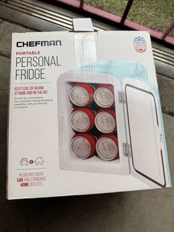 Chefman Portable Personal Fridge
