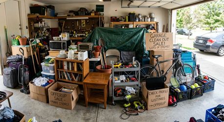 Garage Cleanout Sale - Electronics, exercise equipment, more.  See profile items