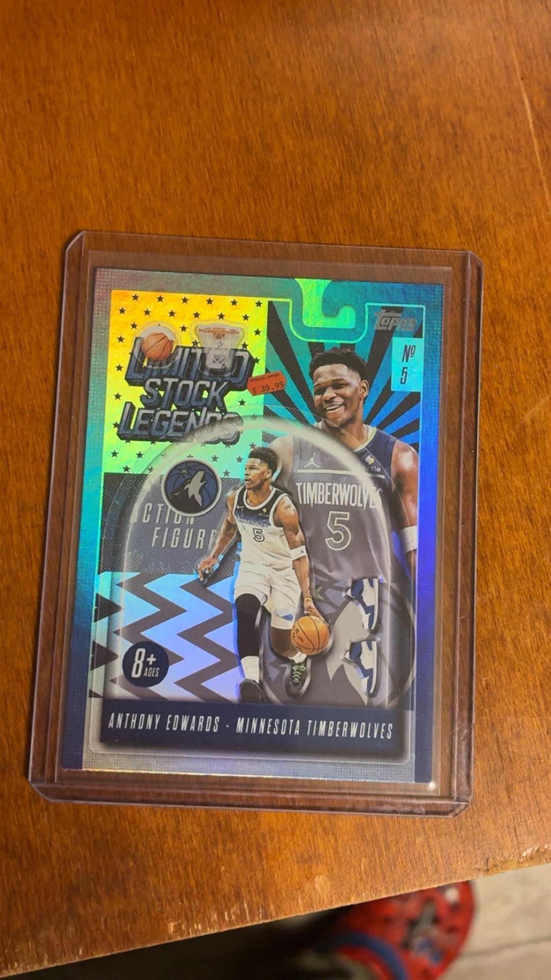 Anthony Edwards NBA Card 