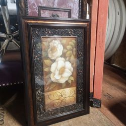 Flower Print Frame
