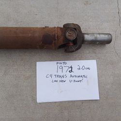 Ford Pinto Drive Shaft Sale