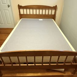 Full Sized Bedframe - Wood