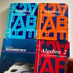 Saxon Mathematics Textbooks