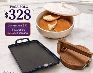 Disponible Set Para Aser Tortillas