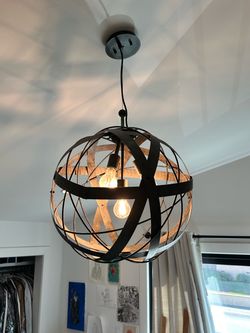 Modern Farmhouse Large 4-light Rustic Chandelier
