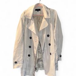 White Women Medium Coat 