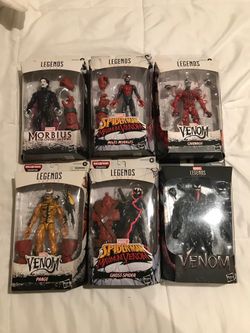 Marvel Legends Venompool BAF Complete Set of 6 Figures